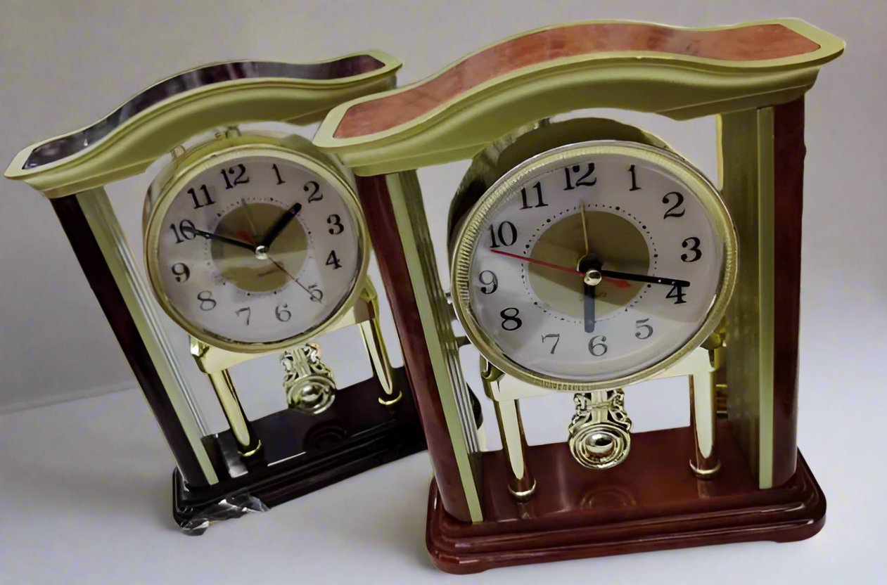 Luxury Vintage Table Clock | For Bedside Table, TV Lounge, Home & Offices