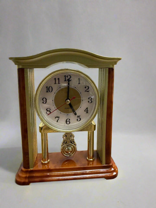 Luxury Vintage Table Clock | For Bedside Table, TV Lounge, Home & Offices